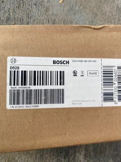 Bosch D928 Dual Phone Line Switcher New!