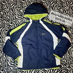 Athletic Works Reversible Jacket Girls XL