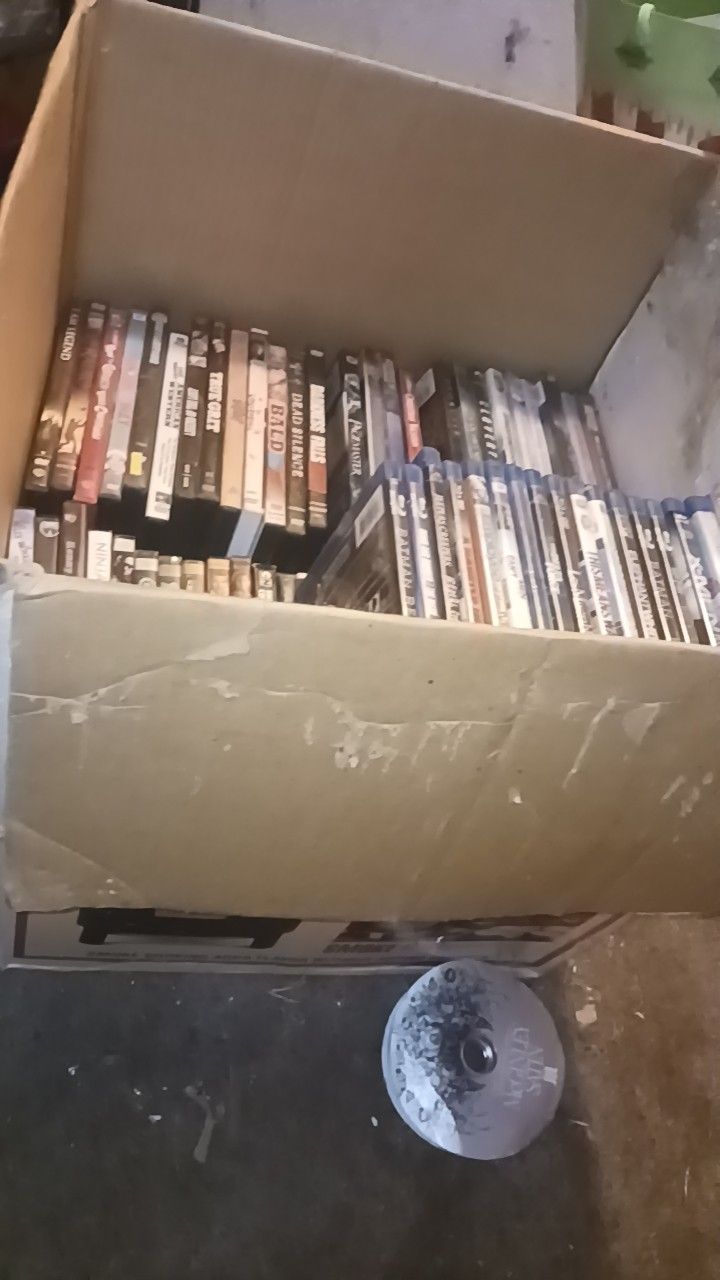 Huge Box Of Movies Bluerays