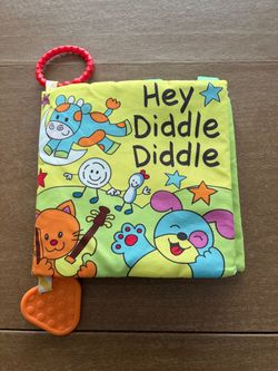 Hey Diddle Diddle Baby Soft Cloth Book