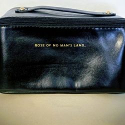 Makeup bag new 10x5 inch black