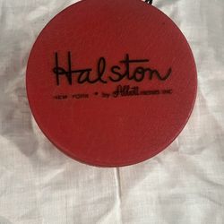 Vintage Halston Wig Or Hat Box