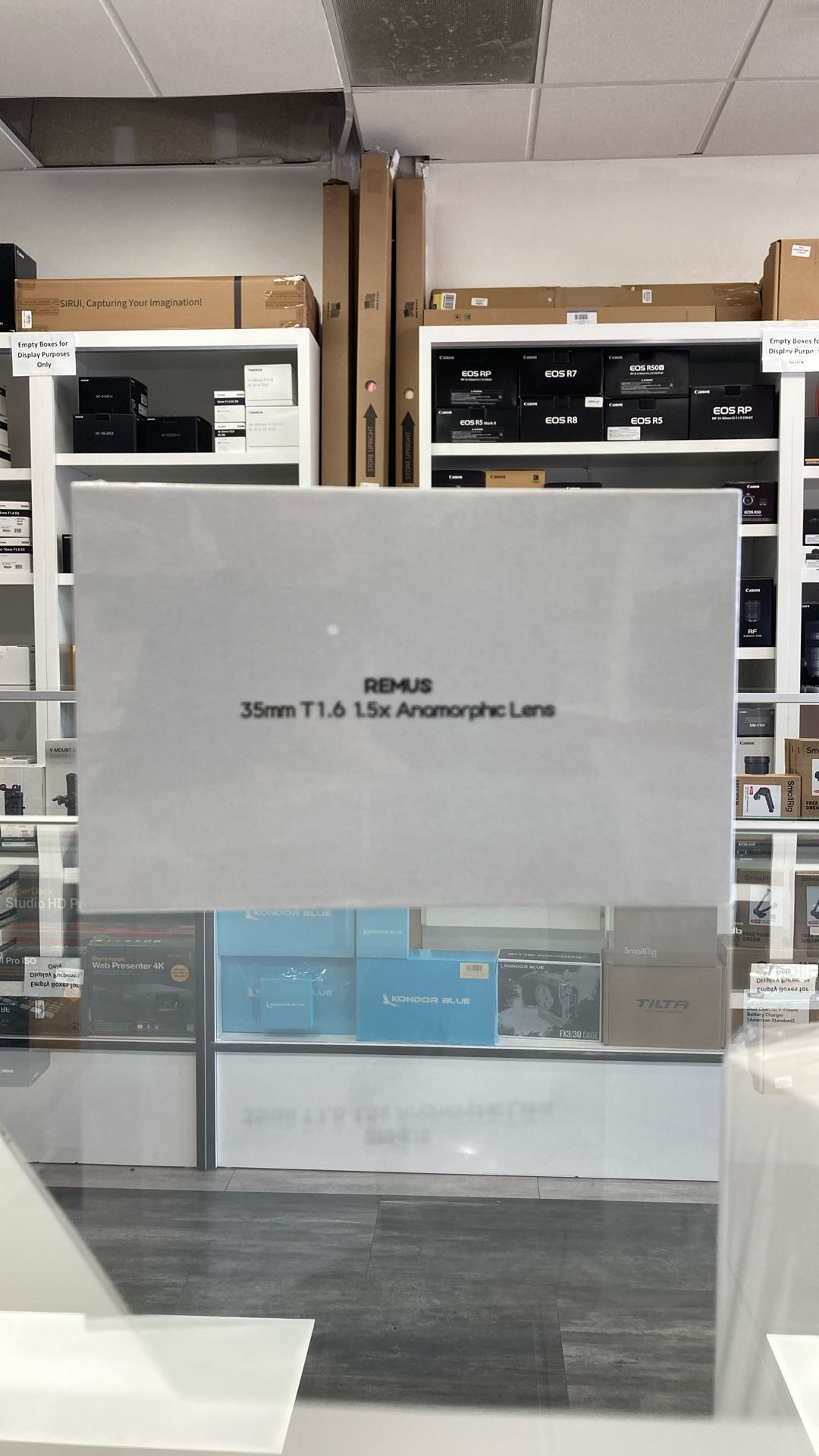 Remus 35mm T1.6 1.5x Anamorphic Lens Limited Time Sale 6/21