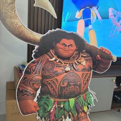 Moana Birthday Props