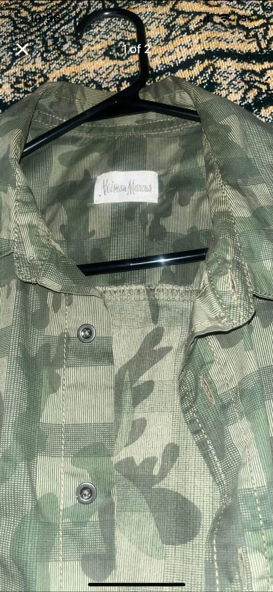 Mans Button Up