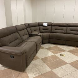 Sectional Recliner Couch