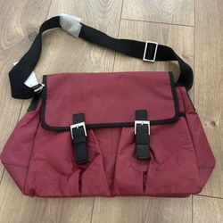 VTG Y2K old navy burgandy tote handbag purse NWT cute rare hard to find