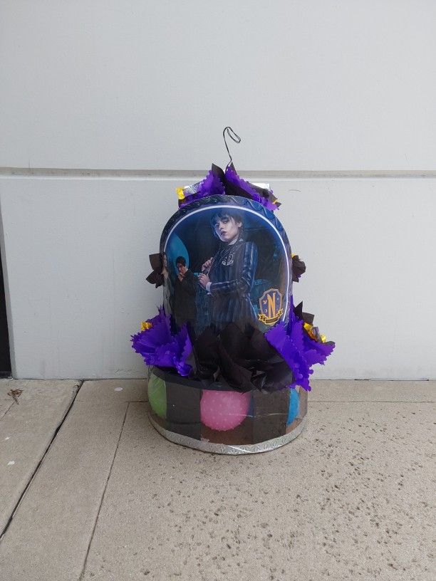 Wednesday Addams Piñata For Birthday Parties