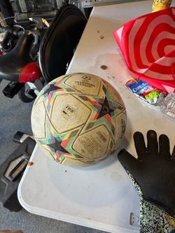 Ball and gloves
