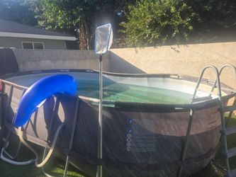Bestway Platinum Series Power Steel 20' x 12' x 48" Oval Pool Set