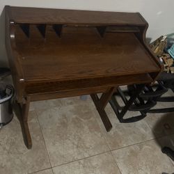 Brown Multi-compartment Desk