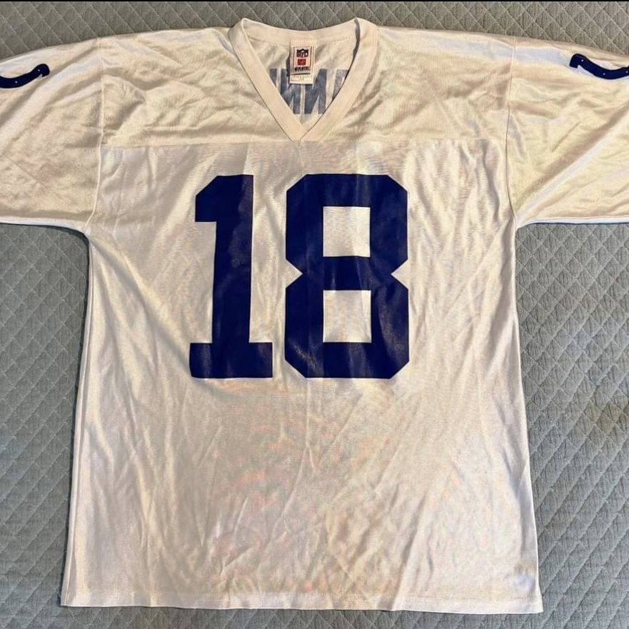 NFL Peyton Manning #18 Jersey β Indianapolis Colts β Size L/G