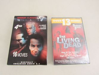 The Living Dead & Horror Classics 7 DVD's-25 Movies-New & Sealed