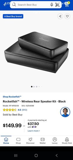 Rocketfish Wireless Rear Speaker Kit