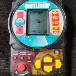 Vintage Electronic Battleship Handheld Game – Retro 90s Milton Bradley