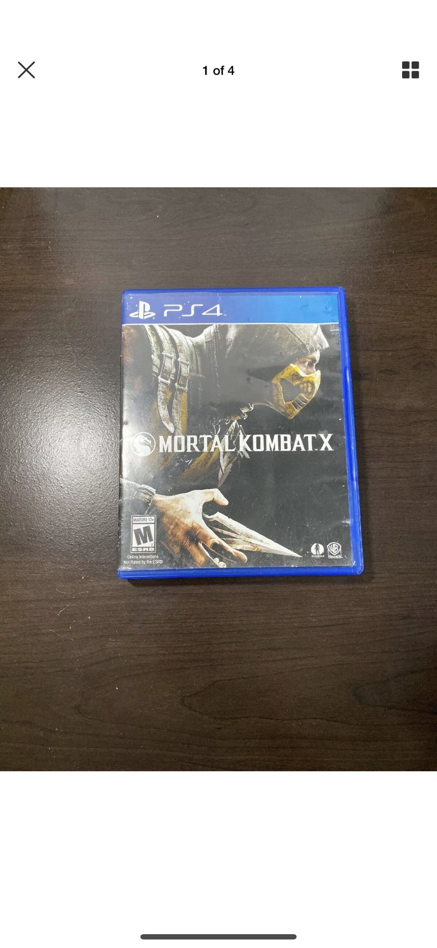 Mortal Kobat X PS4