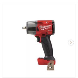 Milwaukee M18 FUEL GEN-2 18V Lithium-lon Mid Torque Brushless Cordless 3/8 in. Impact Wrench with Friction Ring (