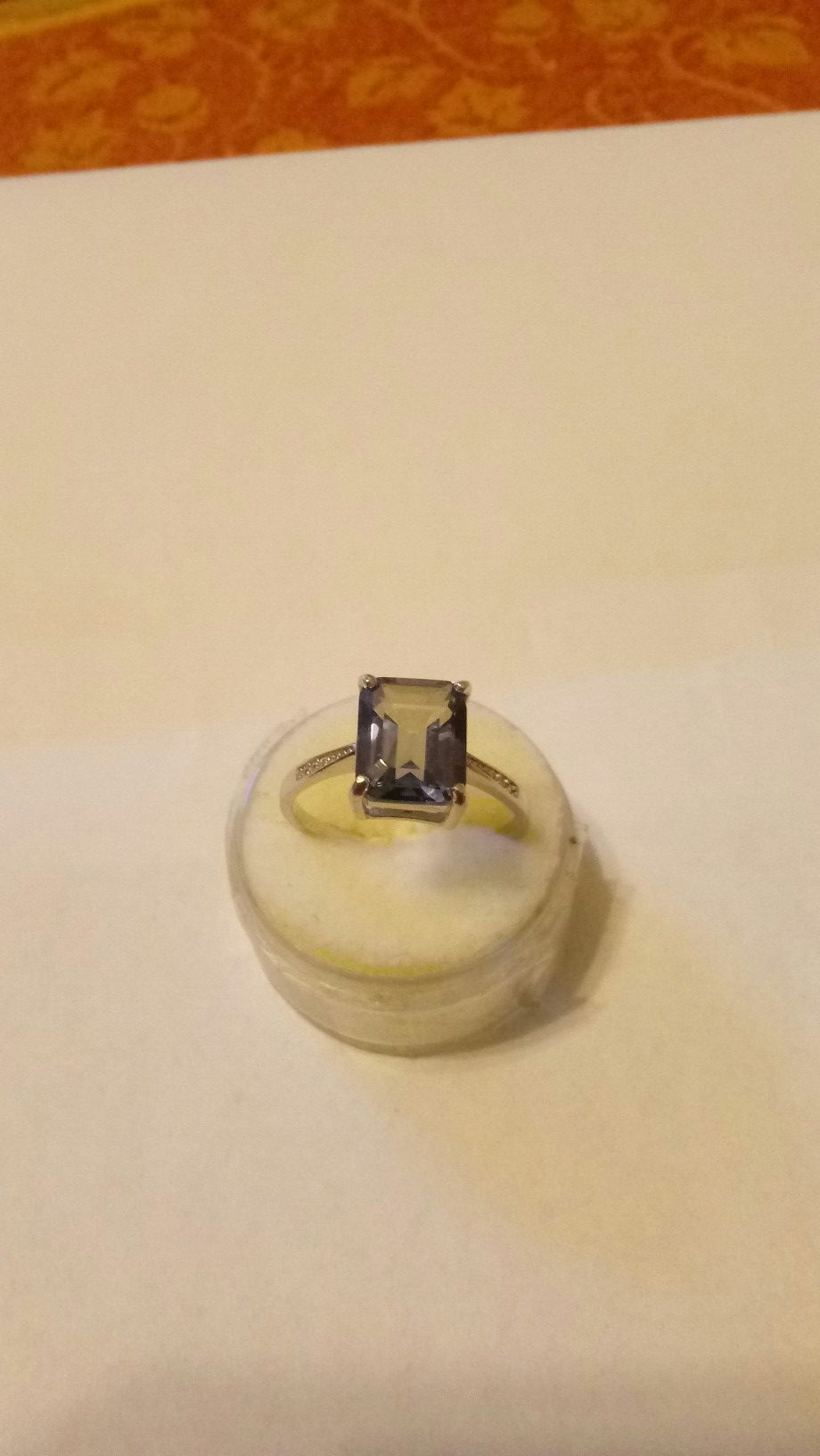 4 ct Natural Tanzanite Ring