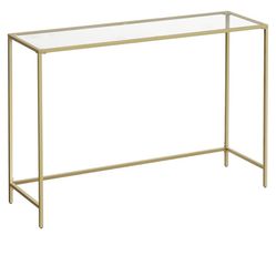 BRAND NEW Gold Console Table