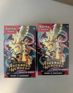 Pokemon ascended heroes booster bundles