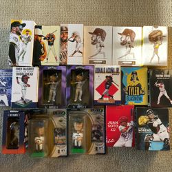 San Diego Padres + MLB Baseball Bobbleheads Fernando Tatis Jr Jackson Merrill Tyler Glasnow Ronald Acuna Jr Juan Soto 