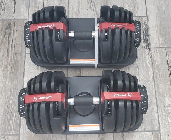 Two Brand New Adjustable Dumbbells Like Bowflex