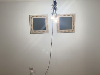 2 Wall decor mirror set