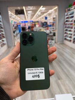 Iphone 13 Pro Max Unlocked 128GB Green