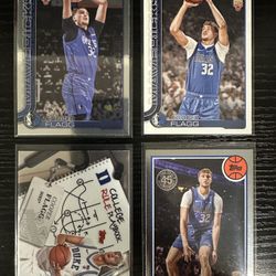 Topps Chrome Cooper Flagg Lot Of 4