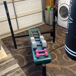 Bench Press ,  Without The Weights.