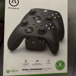 Razer blackshark v2 X 
Wired headset 
Works with Xbox,PC, PlayStation, Nintendo switch, etc.  $70 

Dual charging station for Xbox controllers $15
