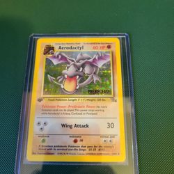 Aerodactyl #1 1st Edition (PRERELEASE)