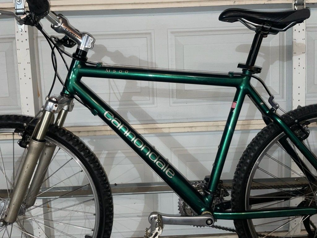 1996 Cannondale M500 Mountain Bike - MUST SELL NOW!