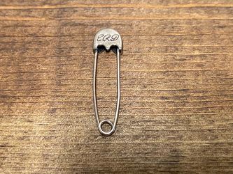 Enfants Riches Déprimés ERD Silver Safety Pin Logo Earring