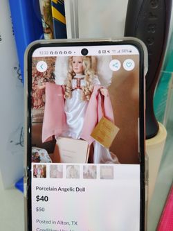 Porcelain Angelic Doll