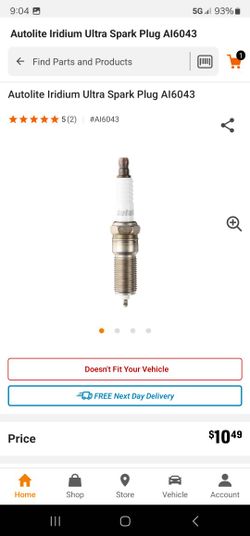 AI6043 Autolite Spark Plugs.  8  New Plugs