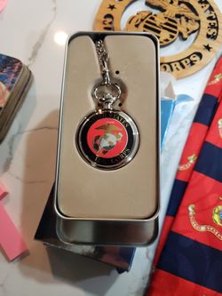 Marine Corps Pocket Watch 