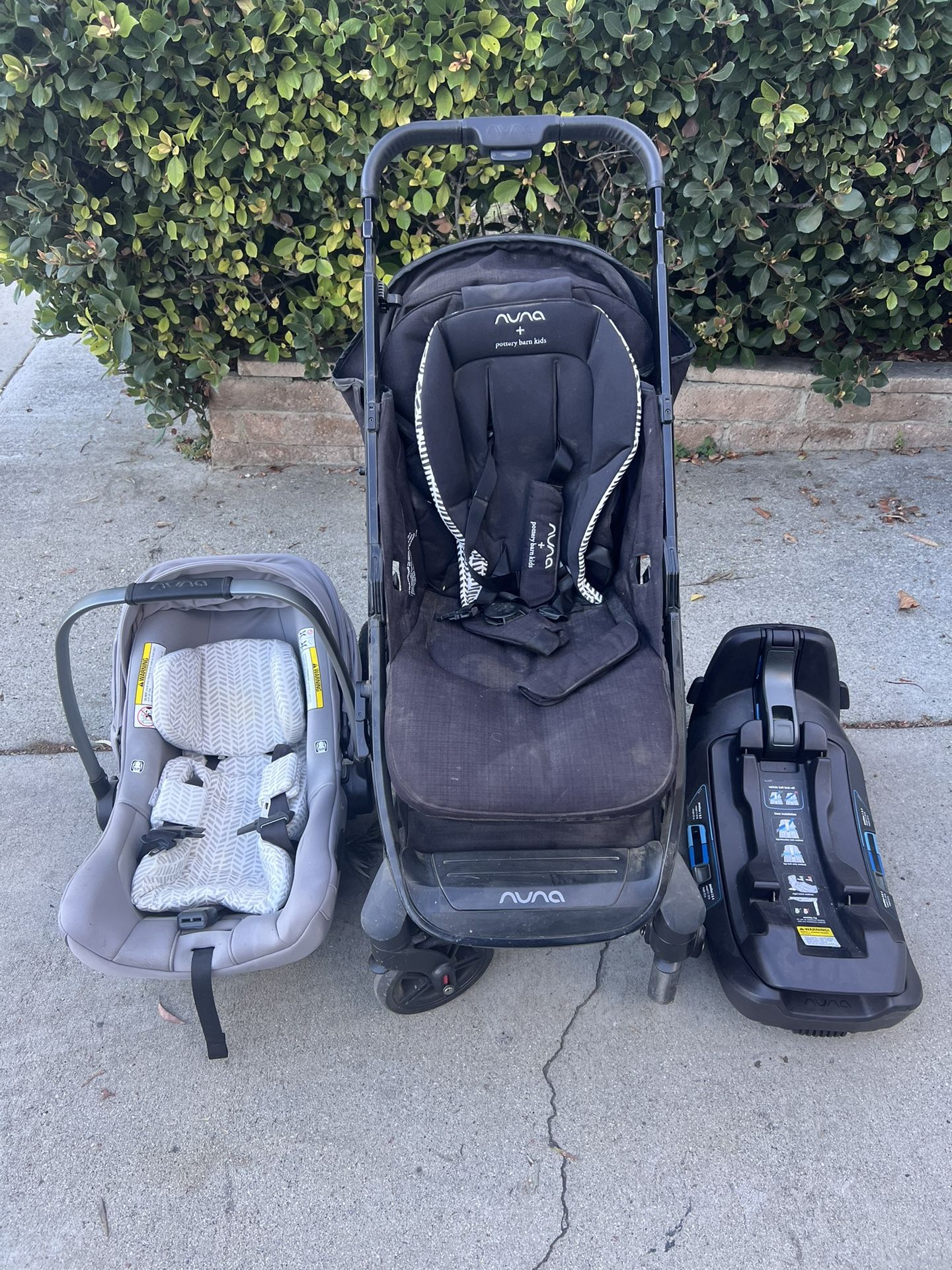 Nina TRAVEL SUSTEM STROLLER / INFANT CAR SEAT / BASE