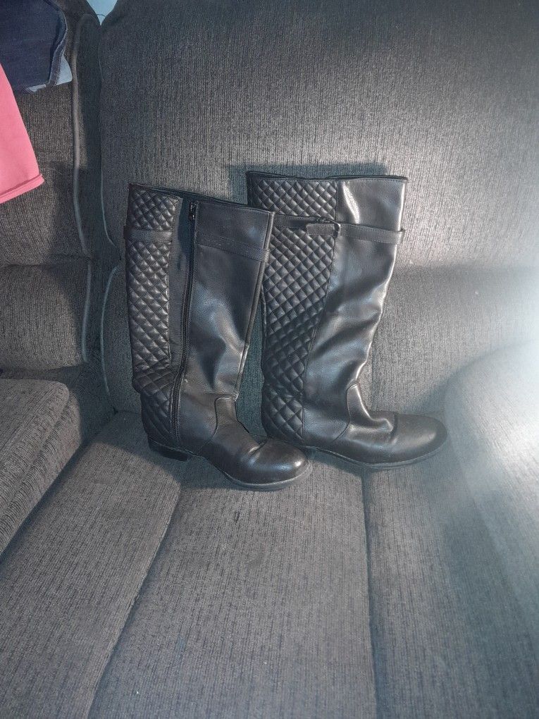 Womens Layne Bryant Knee High Boots Size 9