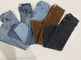 Bundle of 5 Girls Pants Sz 7