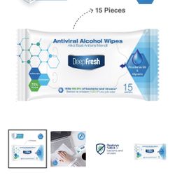 Anticeptic Pocket Wipes 15 Pcs