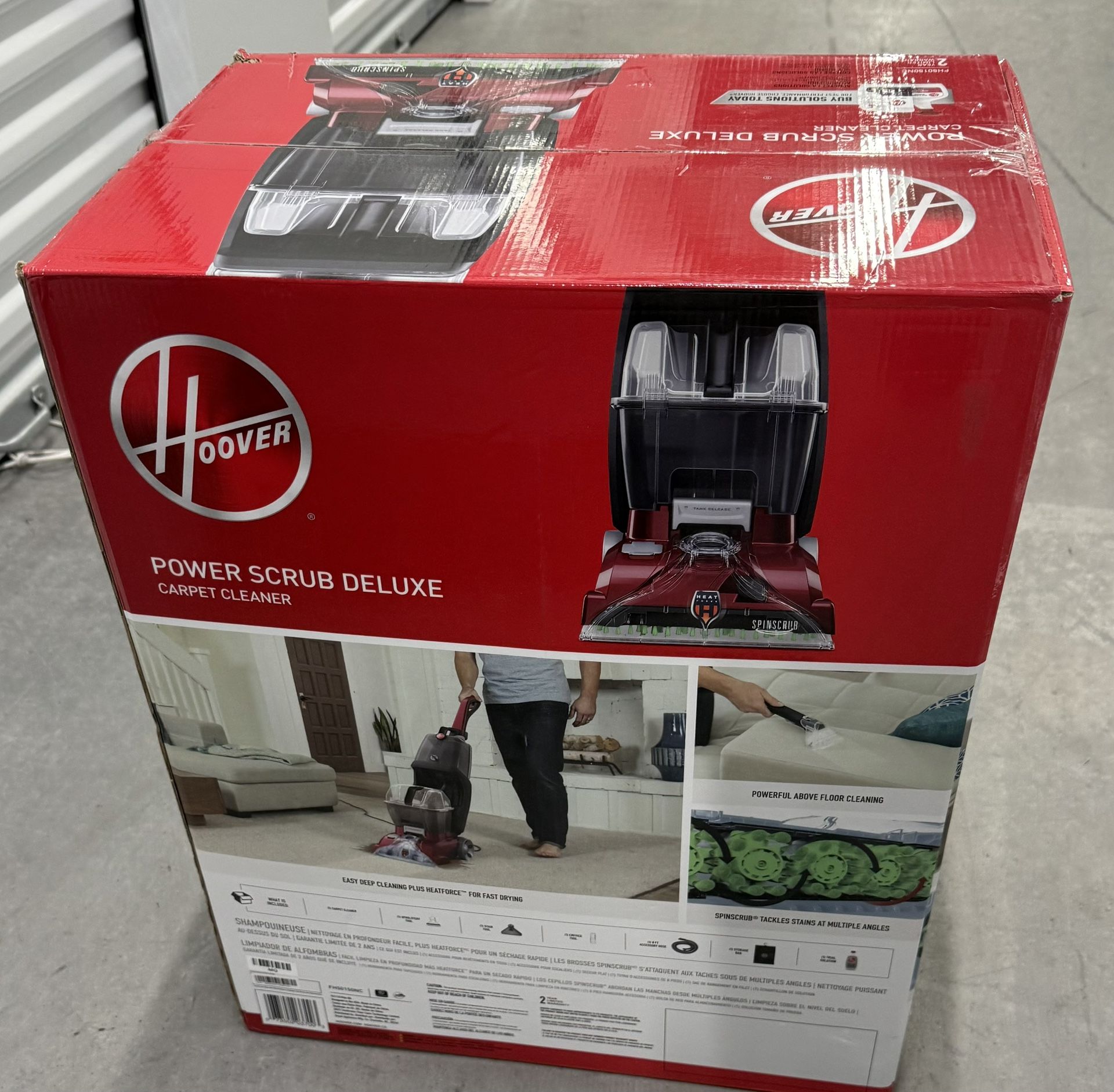 Power Scrub Deluxe Carpet Cleaner
