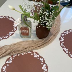 Beige Table Runner 