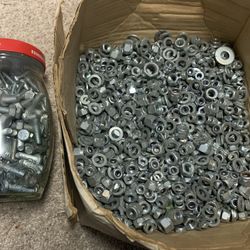 Nuts, Bolts and Washer, Spring Washers of All Sizes