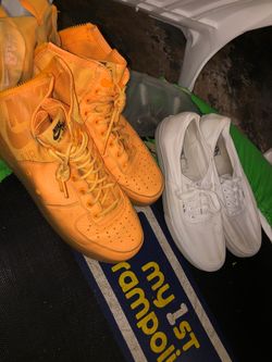 Nike af1 hightop obj and lowtop vans