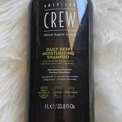 American Crew Daily Moisturizing Shampoo For Men, 33.8 Ounce
