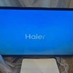 Haier TV With Roku Stick & Remote