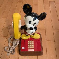 Retro Mickey Mouse Telephone