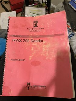 Rws Sdsu Book