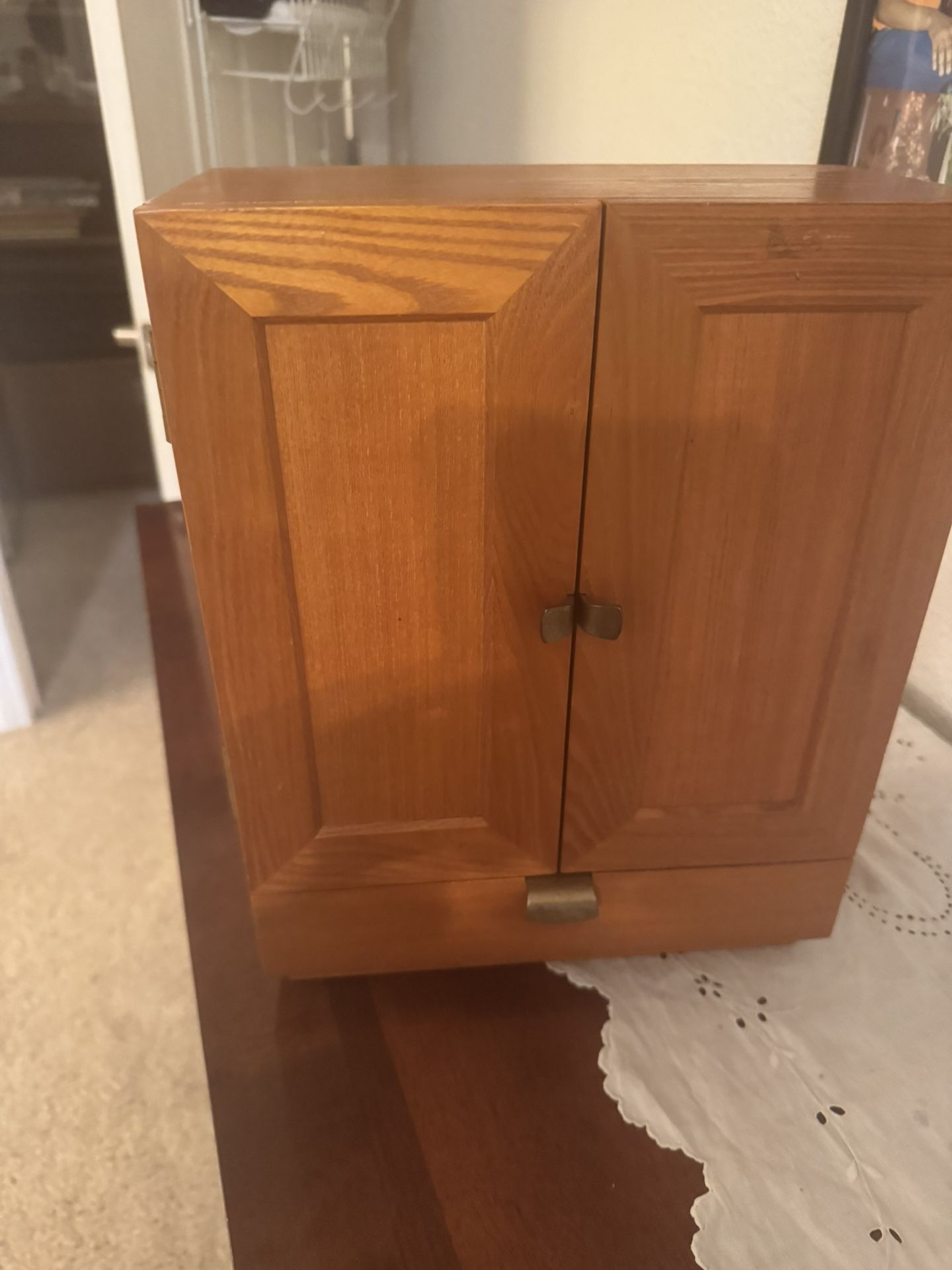 Jewelry Box 11wide X 14 Tall X 6 Deep.